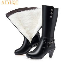 Load image into Gallery viewer, 2019 New Winter Footwear Genuine Leather Women&#39;s Boots