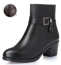 Load image into Gallery viewer, Genuine Leather women&#39;s boots